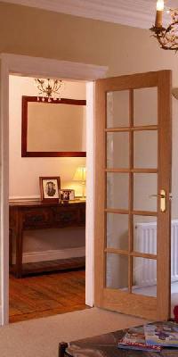 10 Light Oak Glazed Internal Door 
