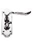 Chrissi Door Privacy Handle chrome