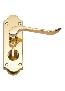 Chrissi Door Privacy Handle brass
