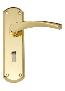 Brass Garda lock handle
