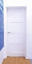 4 Panel Shaker Primed Internal Door 